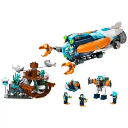 Лего Дълбоководна изследователска подводница Lego City 60379