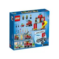 Лего Пожарна команда и пожарникарски камион Lego City Fire 60375