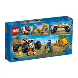 Лего Офроуд приключения 4x4 Lego City Great Vehicles 60387