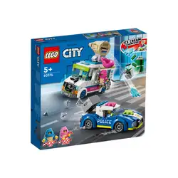Лего Полицейско преследване с камион за сладолед Lego City Police 60314 Лего Полицейско преследване с камион за сладолед Lego City Police 60314