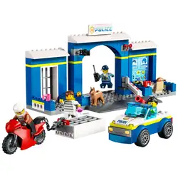 Лего Преследване с полицейски участък Lego City Police 60370