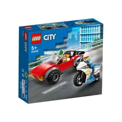 Лего Преследване с полицейски мотоциклет Lego City Police 60392 Лего Преследване с полицейски мотоциклет Lego City Police 60392