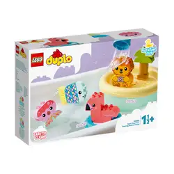 Лего Забавления в банята: плаващ остров с животни Lego DUPLO® My First 10966