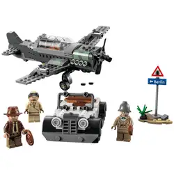 Лего Преследване с изтребител Lego Indiana Jones 77012
