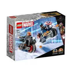Лего Мотоциклетите на Черната вдовица и капитан Америка Lego Marvel Super Heroes 76260