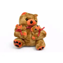 Мече с малки, детска плюшена играчка 1