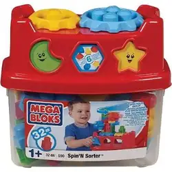 Mega Bloks: Игрален комплект "Блокчета с формички"
