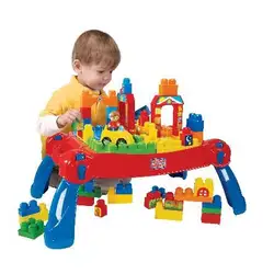 Mega Bloks: "Игрална маса с блокчета"