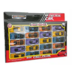Метална кола Мач Бокс Super powerful 20 pcs., комплект