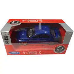 Метална кола с отварящи се врати 2002 Subaru Impreza WRX STi Welly