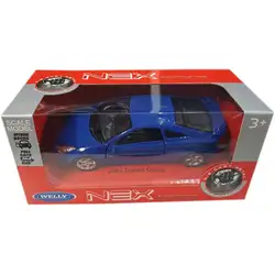 Метална кола с отварящи се врати 2002 Toyota Celica Welly