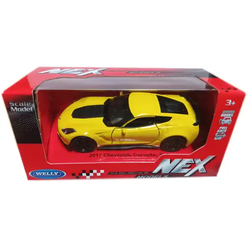 Метална кола с отварящи се врати 2017 Chevrolet Corvette 768