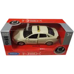 Метална кола с отварящи се врати Audi A4 Welly