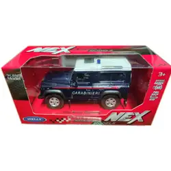 Метална кола с отварящи се врати Джип Ленд Роувър Дефендър Land Rover Defender Welly Метална кола с отварящи се врати Джип Ленд Роувър Дефендър Land Rover Defender Welly