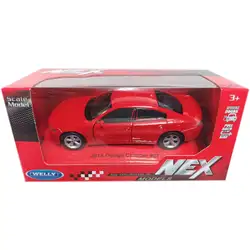 Метална кола с отварящи се врати Додж Чарджер 2016 Dodge Charger R-T Welly