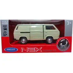 Метална кола с отварящи се врати Фолксваген Ван VW T3 Van Welly