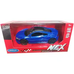 Метална кола с отварящи се врати Хонда 2017 Honda NSX Welly