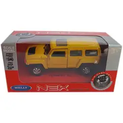 Метална кола с отварящи се врати Hummer H3 Welly