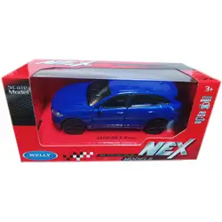 Метална кола с отварящи се врати Jaguar F Pace Welly