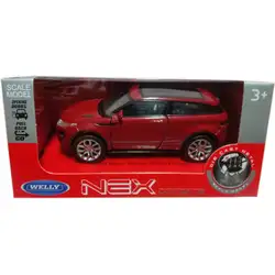 Метална кола с отварящи се врати Ленд Роувър Land Rover Range Rover Evoque Welly