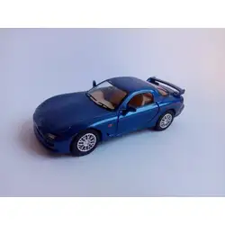 Метална кола с отварящи се врати Mazda RX-7  2
