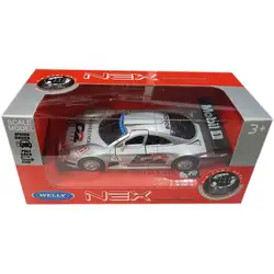 Метална кола с отварящи се врати Mercedes-Benz CLK-GTR Welly