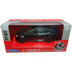 Метална кола с отварящи се врати Мерцедес Mercedes Benz C 63 AMG Coupe Black Series Welly