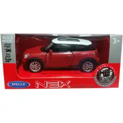 Метална кола с отварящи се врати Мини Купър Mini Cooper S Paceman Welly