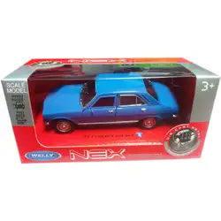 Метална кола с отварящи се врати Peugeot 504 1975 Welly