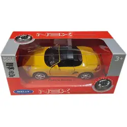 Метална кола с отварящи се врати Porsche Boxster S Welly