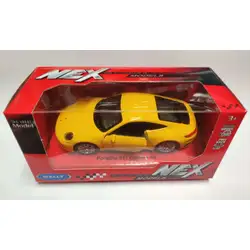 Метална кола с отварящи се врати Порше Карера Porsche 911 Carrera 4S Welly