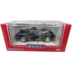 Метална кола с отварящи се врати Порше Porshe 911 Welly