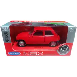 Метална кола с отварящи се врати Renault 5 Welly