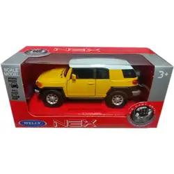 Метална кола с отварящи се врати Тойота Круйзър Toyota FJ Cruiser Welly