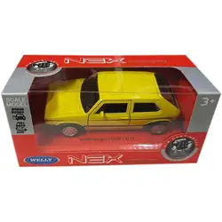 Метална кола с отварящи се врати Volkswagen Golf GTI Welly