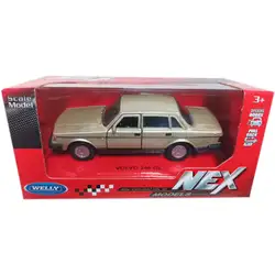 Метална кола с отварящи се врати Волво Volvo 240 gl Welly