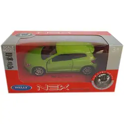 Метална кола с отварящи се врати VW Scirocco Welly