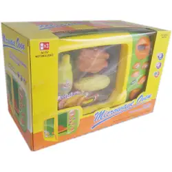 Микровълнова фурна за кукли, детска играчка кухненски комплект