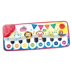 Музикално килимче пиано с животни Tap and Play PLAYGO