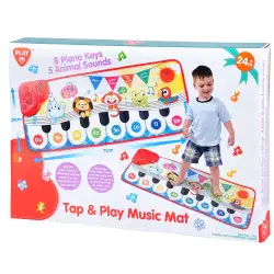 Музикално килимче пиано с животни Tap and Play PLAYGO