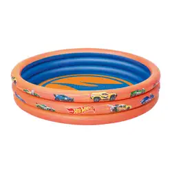 Надуваем басейн HOT WHEELS Bestway Бестуей 122*25см. 93403 Надуваем басейн HOT WHEELS Bestway Бестуей 122*25см. 93403