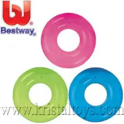 Надуваем пояс Бестуей Bestway прозрачен 51 см. - 36022