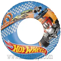 Надуваем пояс HOT WHEELS 56 см. Бестуей Bestway 93401