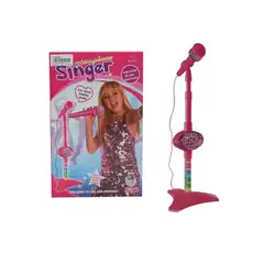 OCIE SINGER Микрофон с ефекти розов