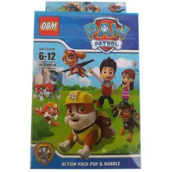 PAW PATROL Детски комплекти с карта Пес Патрул 1