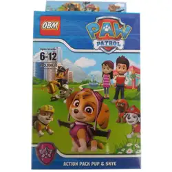 PAW PATROL Детски комплекти с карта Пес Патрул 1