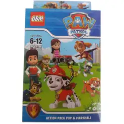 PAW PATROL Детски комплекти с карта Пес Патрул 2