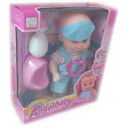 Пикаещо бебе с гърне и музика Angel Baby