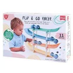 Писта Flip and Go с количка 11ч. PLAYGO Recycled