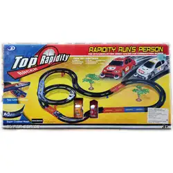 Писта с батерии и 2 броя коли Топ бързина Top Rapidity